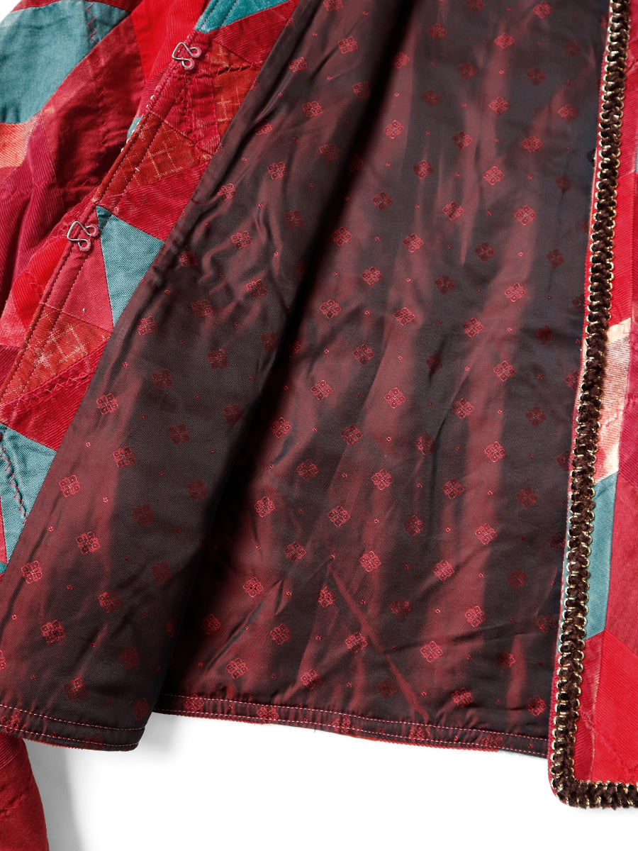 YABANE Quilt Patchwork Chateau Bolero