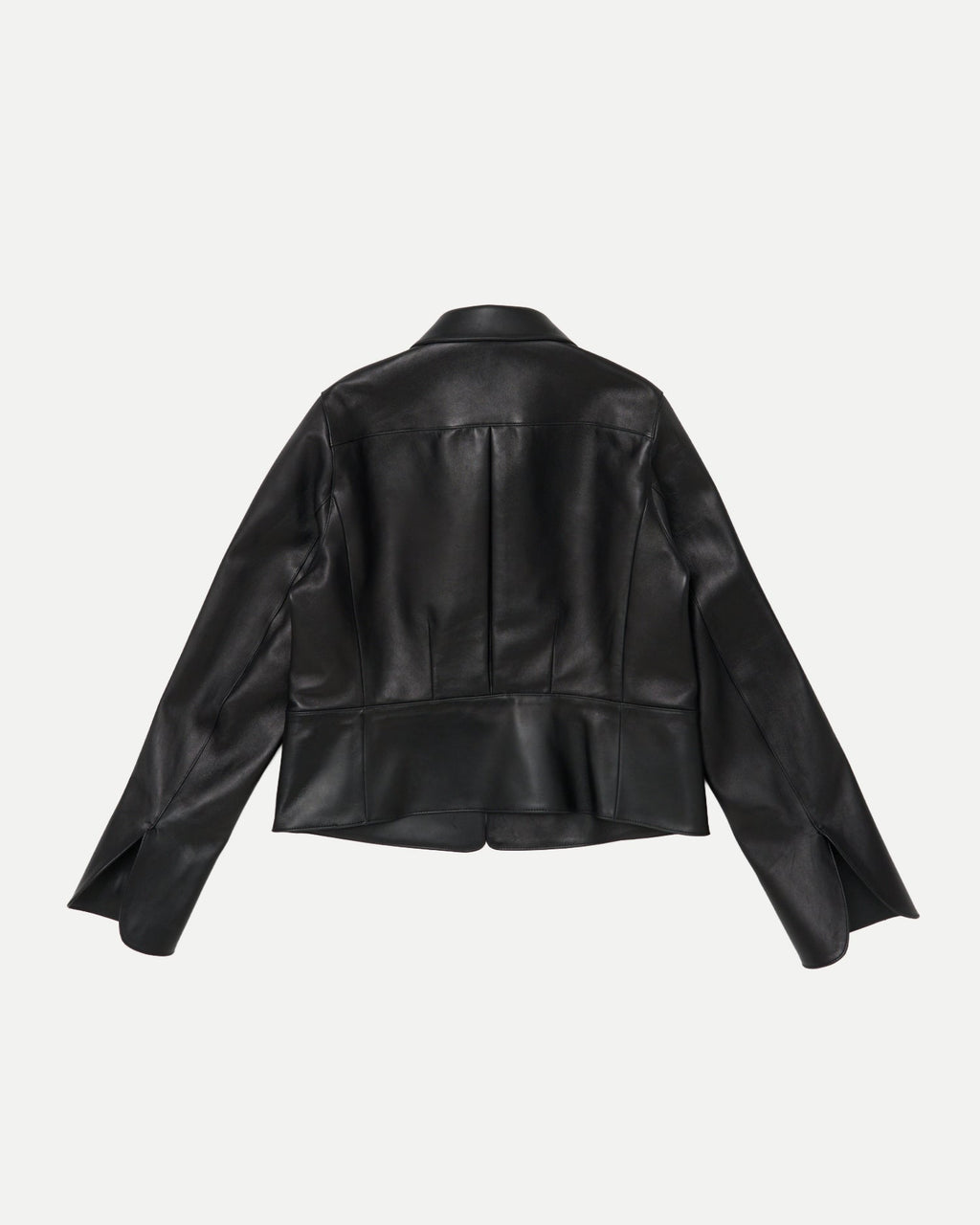 ZIP UP LEATHER JACKET