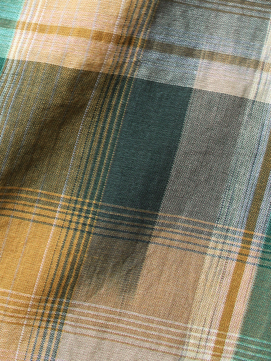 Ikat Check Love-ly Western Shirt
