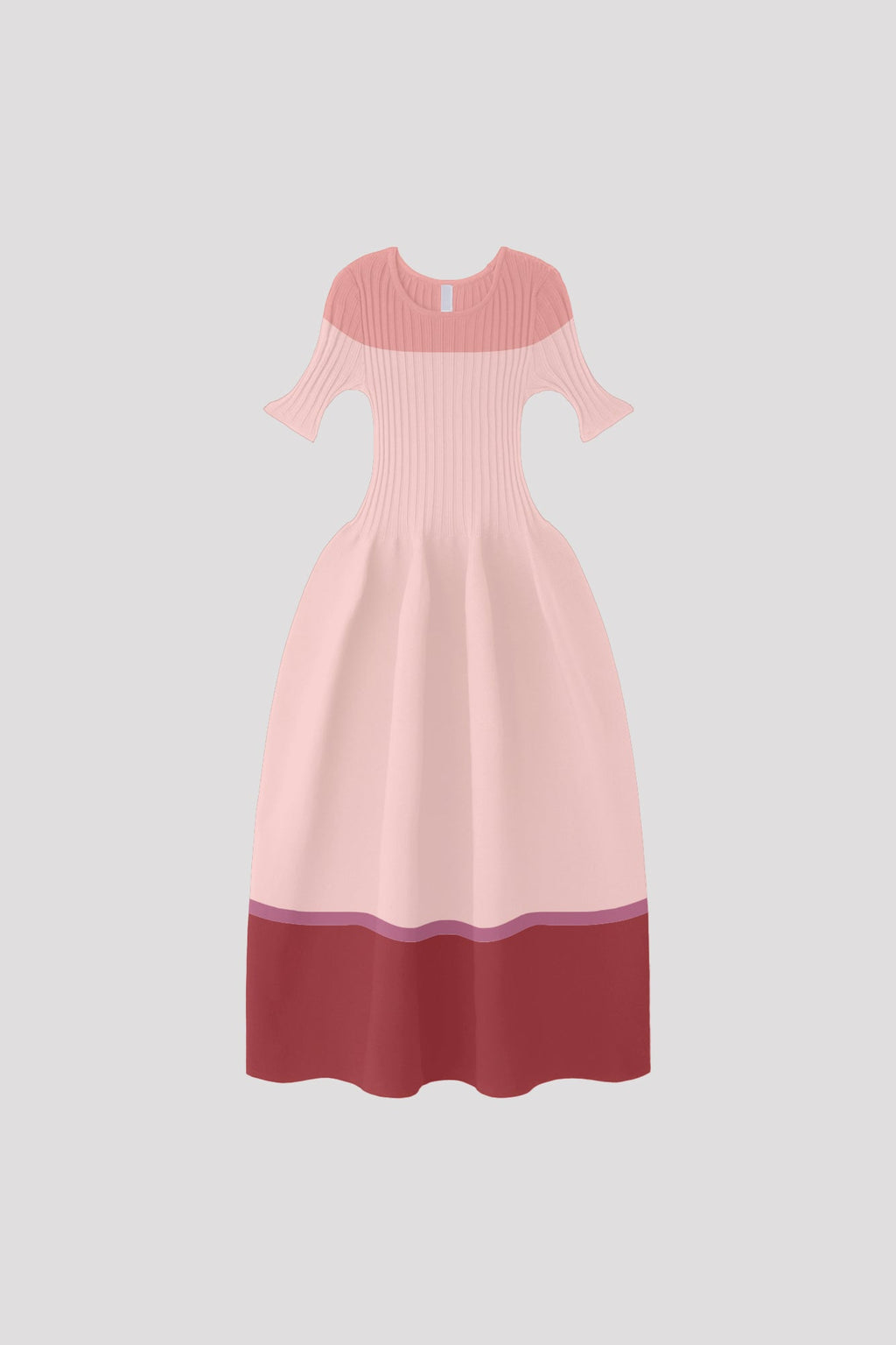 POTTERY SHORT SLEEVE DRESS