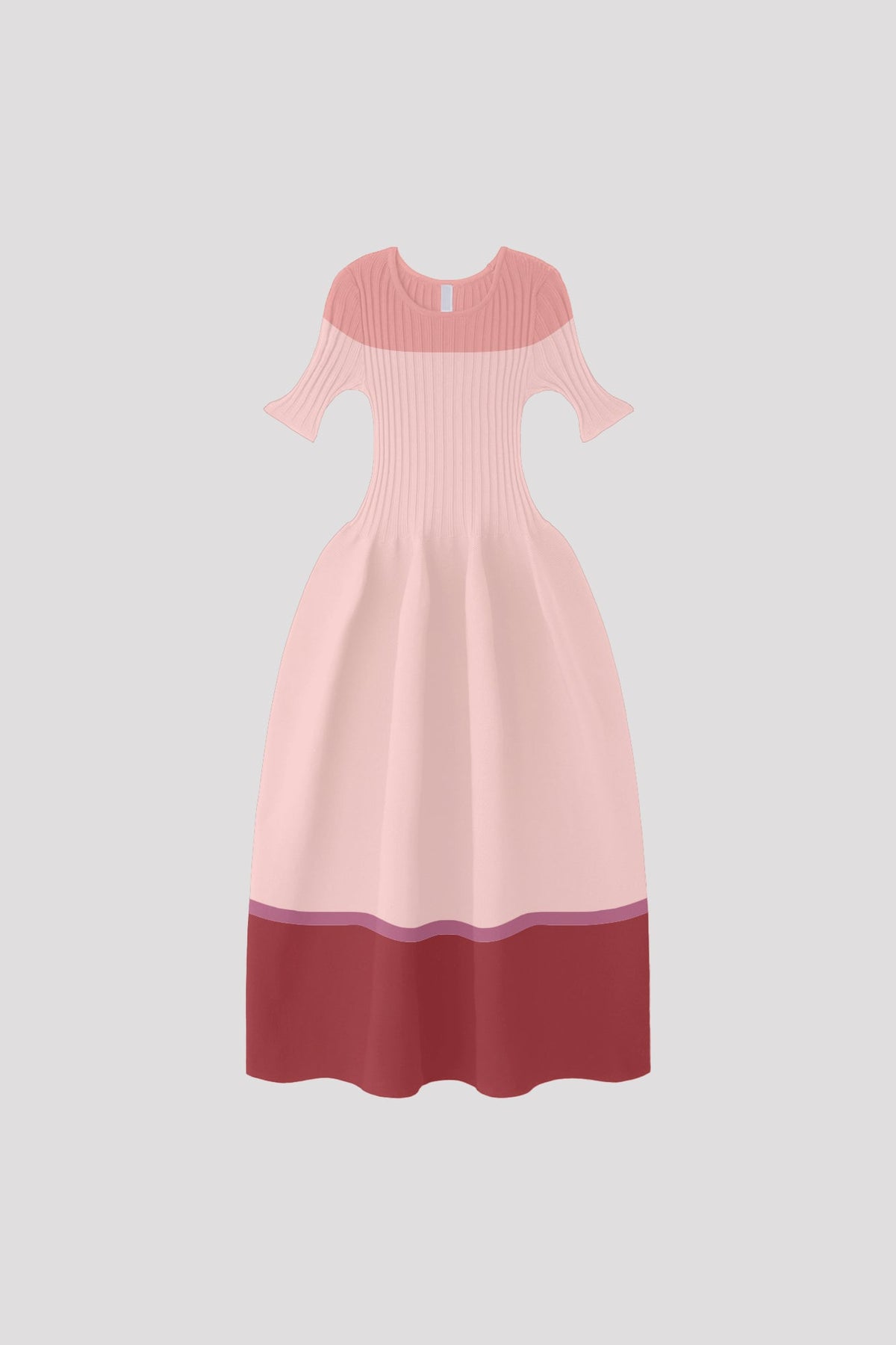 POTTERY SHORT SLEEVE DRESS