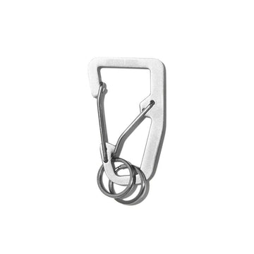 DOUBLE CARABINER/GRAY
