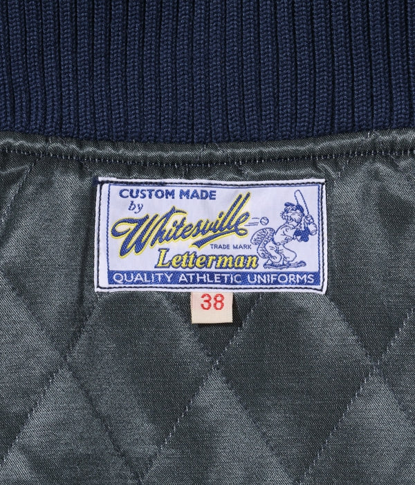 30oz. WOOL MELTON AWARD JACKET “RED FALCONS” (ROYAL)