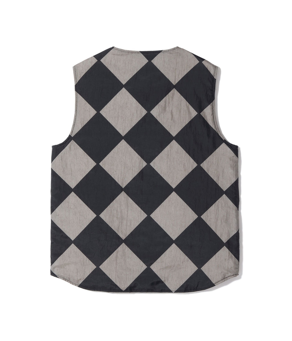 WILLIAM GIBSON COLLECTION BLACK LINE CREWMAN VEST (MOD.) REVERSIBLE