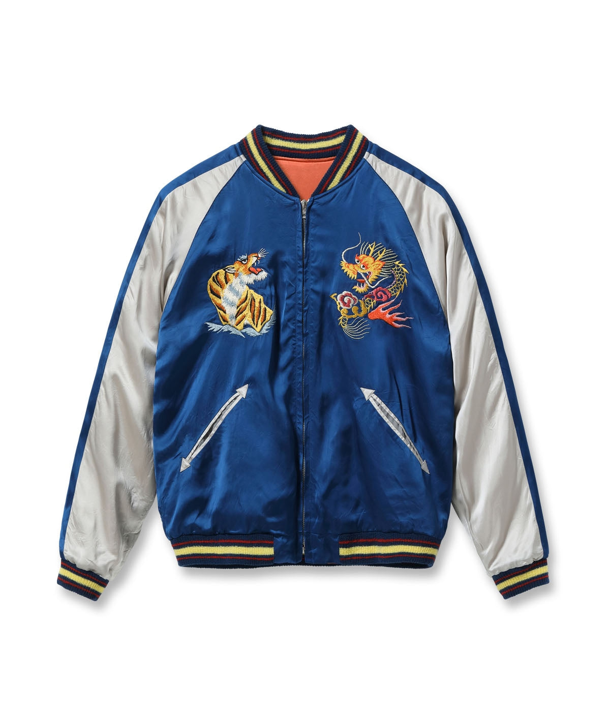 Late 1940s Style Acetate Souvenir Jacket KOSHO & CO. Special Edition ���EAGLE & DRAGON��� �� ���JAPAN MAP���