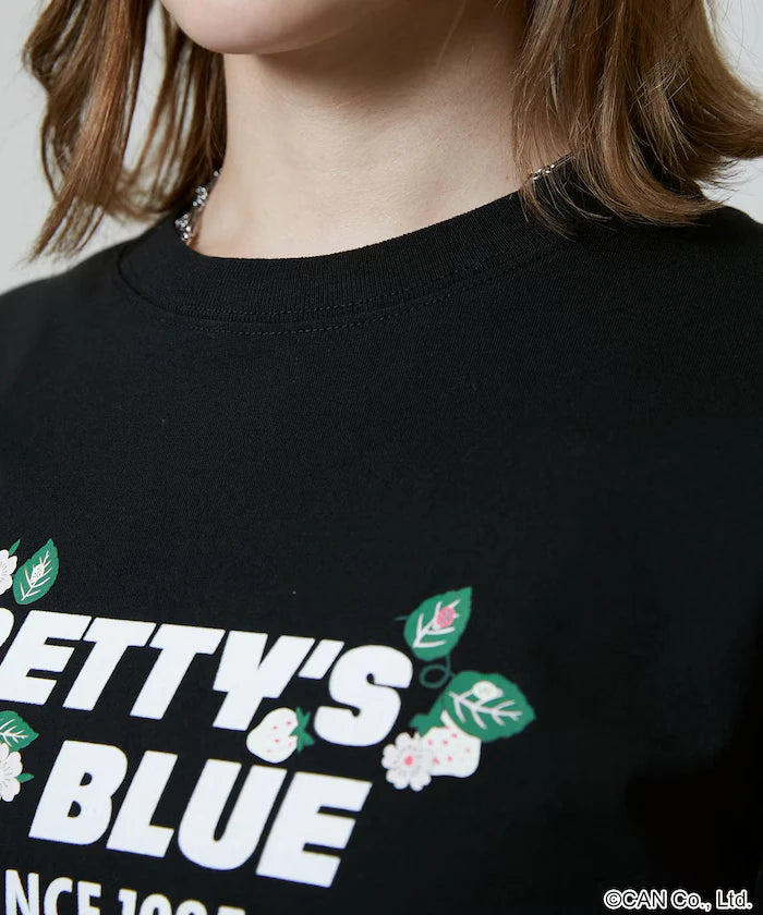 BETTY'S BLUE Flock Logo T-Shirt Limited Edition