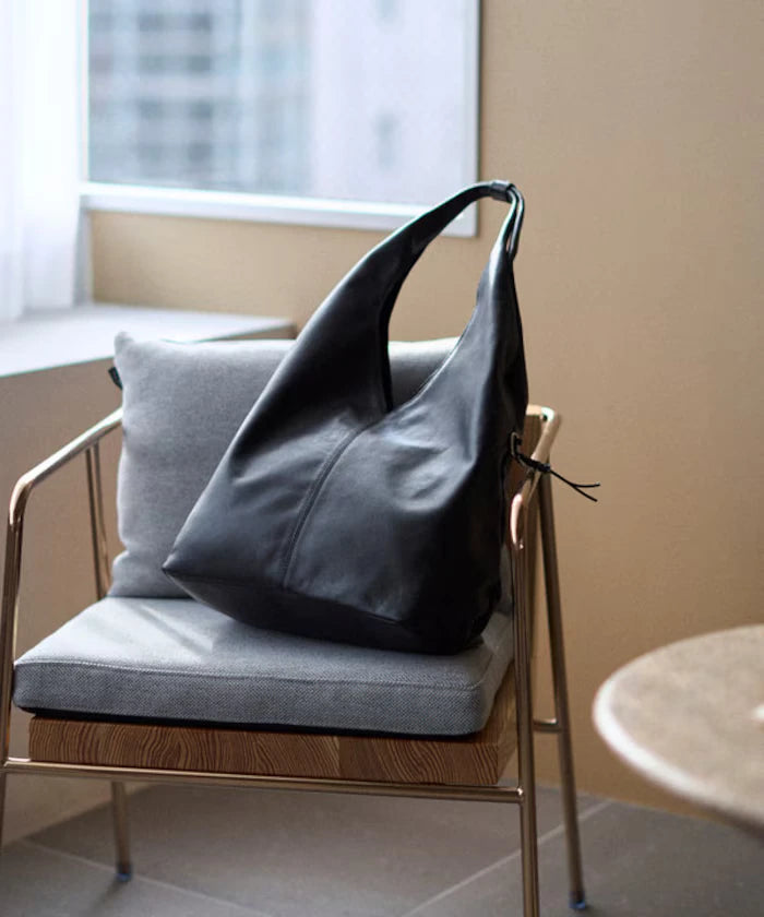 Big Leather Marche Bag