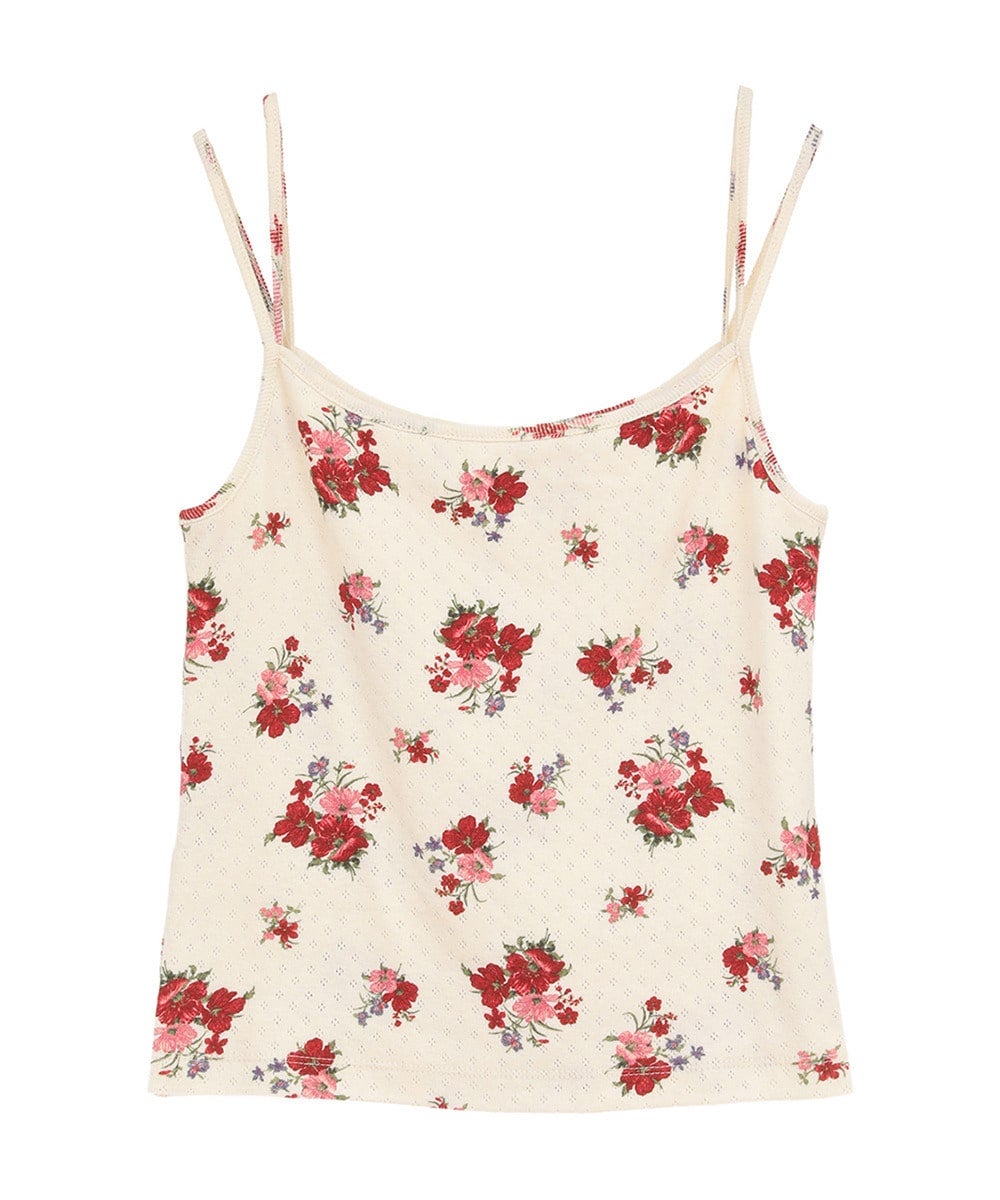 MANY WAY FLOWER CAMI TOPS