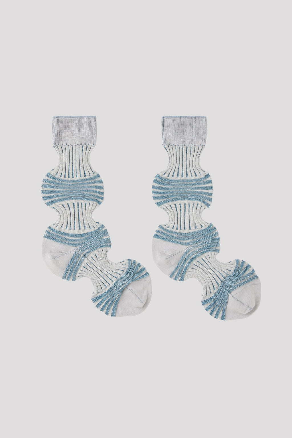 GARTER RIB SOCKS