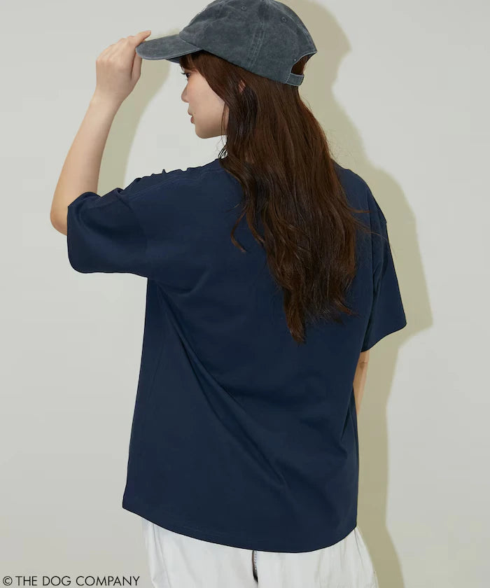 THE DOG / THE CAT Collegiate Style T-Shirt Limited Edition