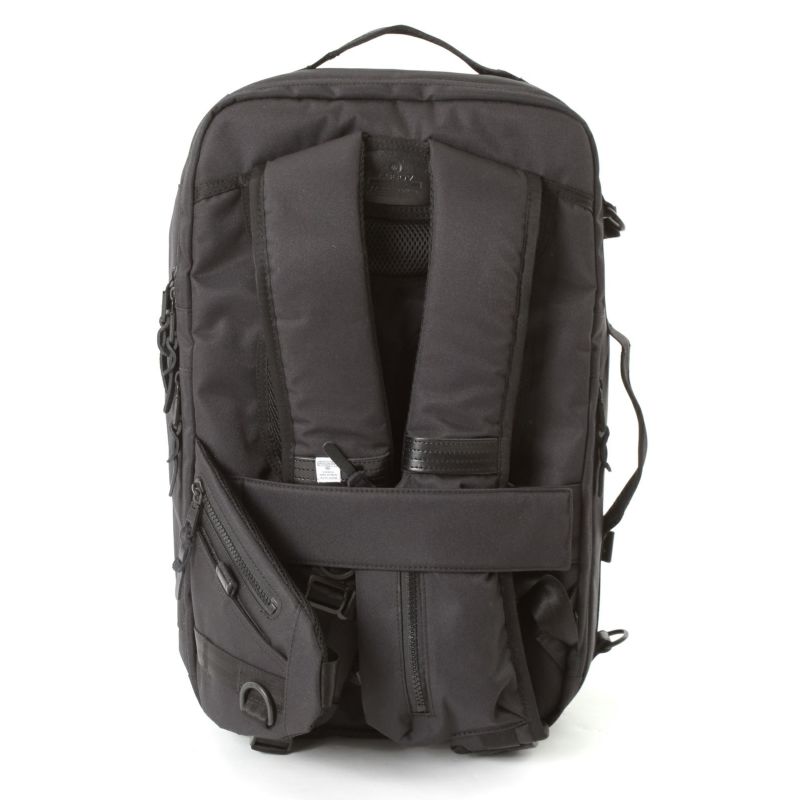 CORDURA DOBBY 305D 3WAY BACK PACK sizeM/BLACK