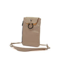 TONE LAYER MINI SHOULDER / GREIGE