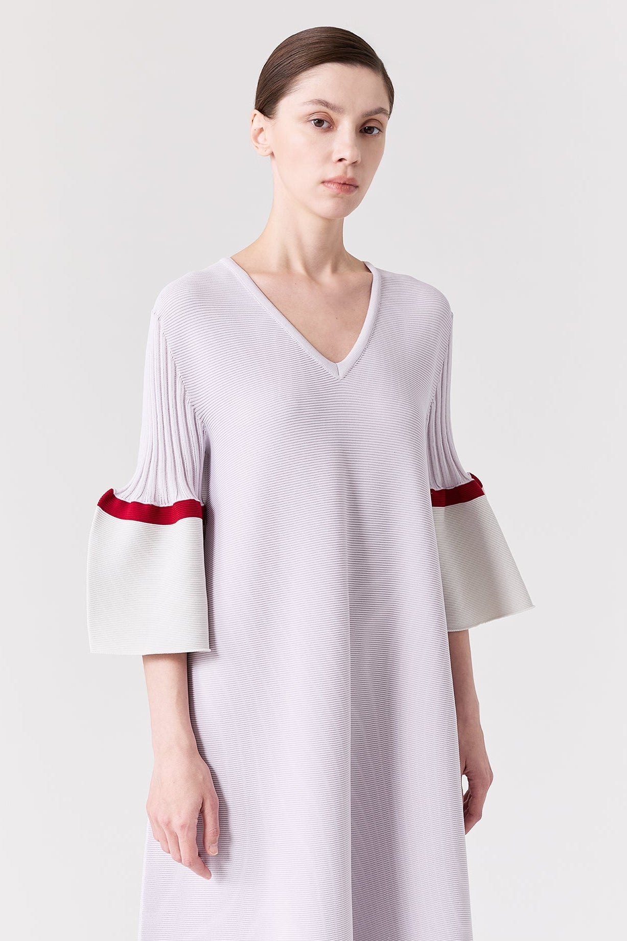 POTTERY SHORT BELL SLEEVE FLARE DRESS