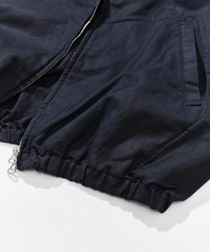 Cotton Linen Harrington Jacket