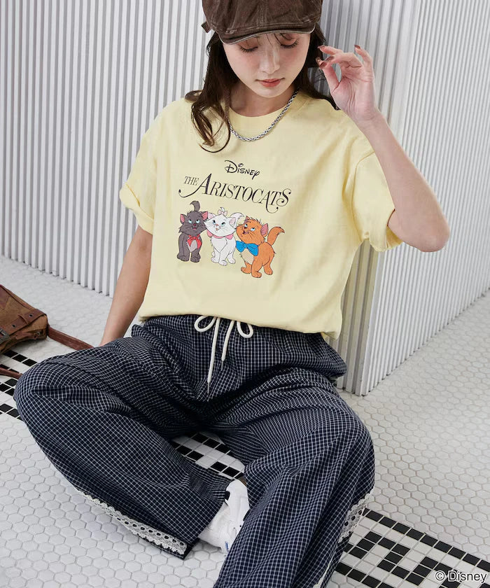 Disney Marie/Disney Marie/Print T-Shirt Limited Edition