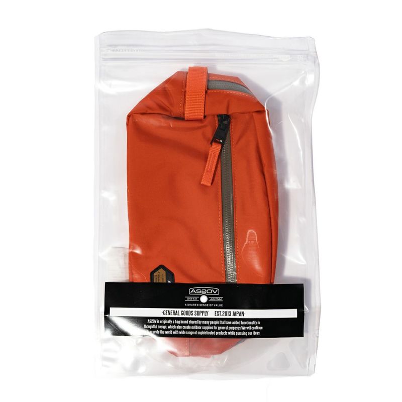 WATER PROOF ROUND POUCH/BLACK