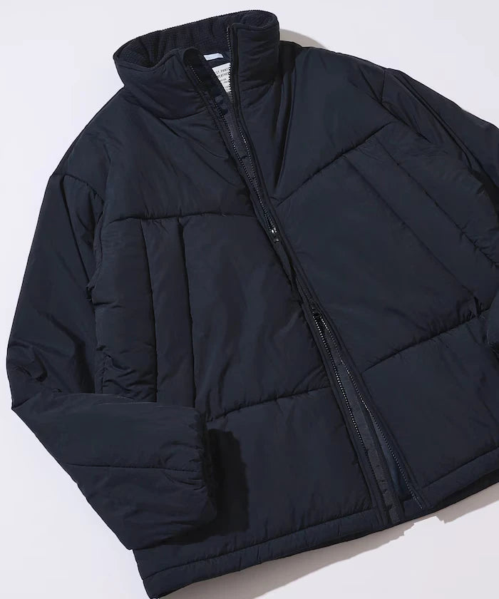 PRIMALOFT PUFF JACKET / Primaloft Stand Collar Puff Jacket / Insulated Blouson