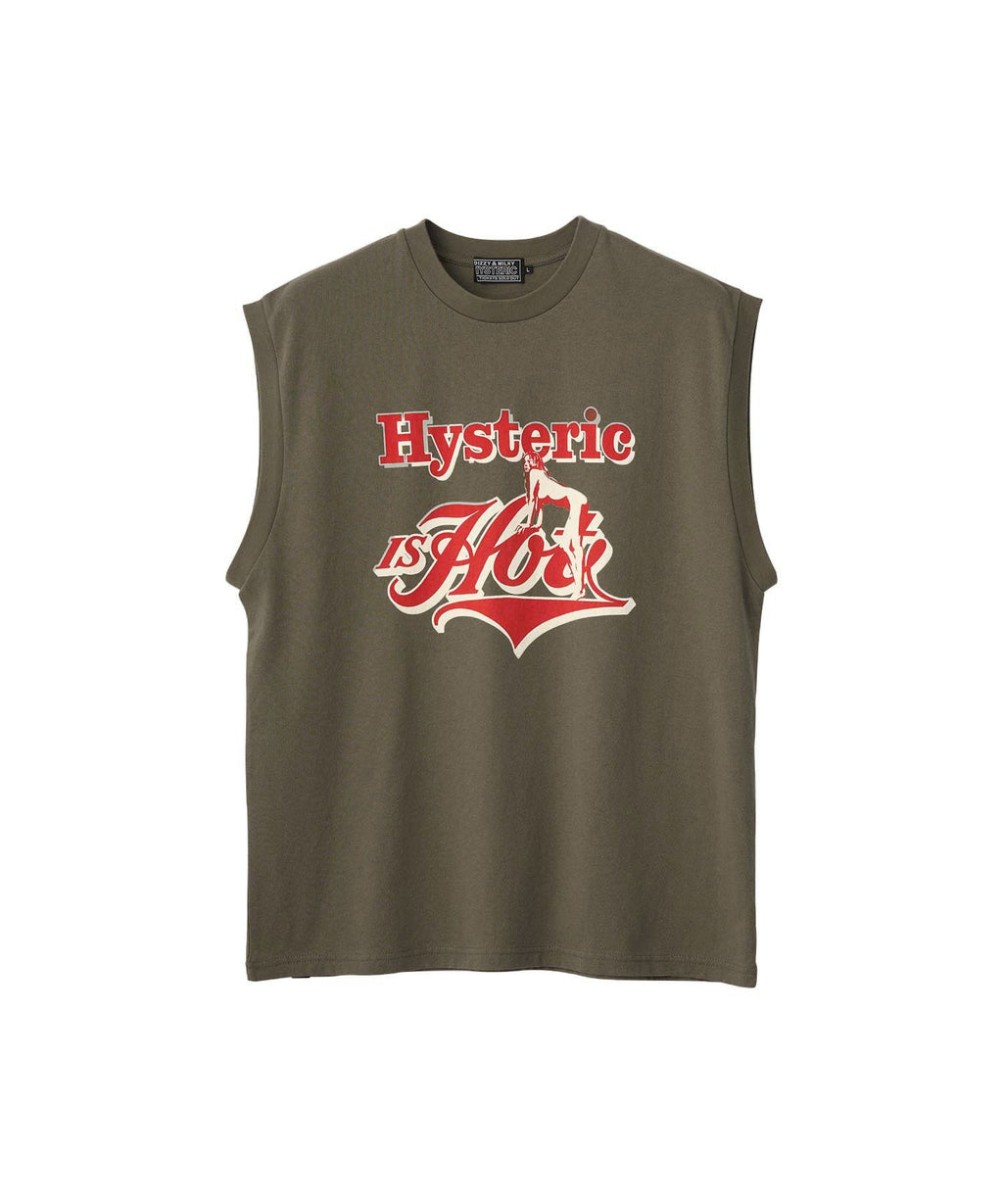 Hysteric Is Hot Sleeveless T-Shirt