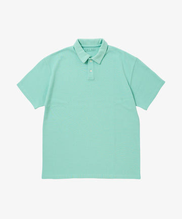 twisted pique polo mint
