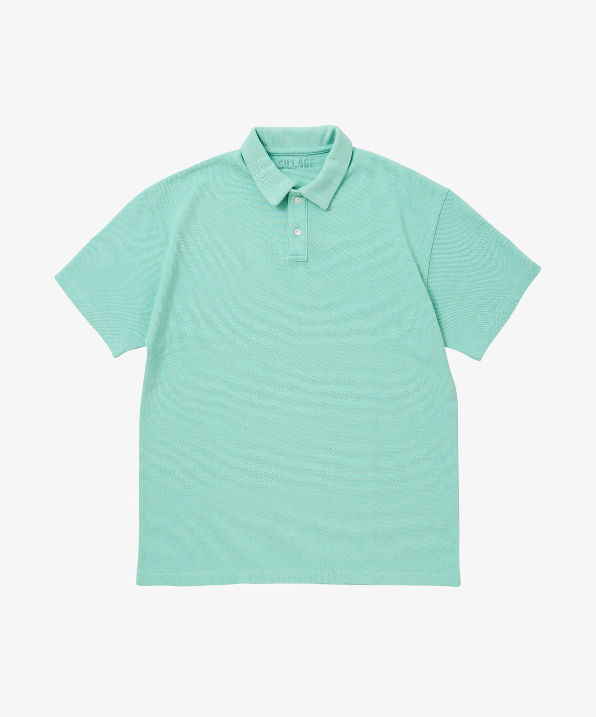 twisted pique polo mint