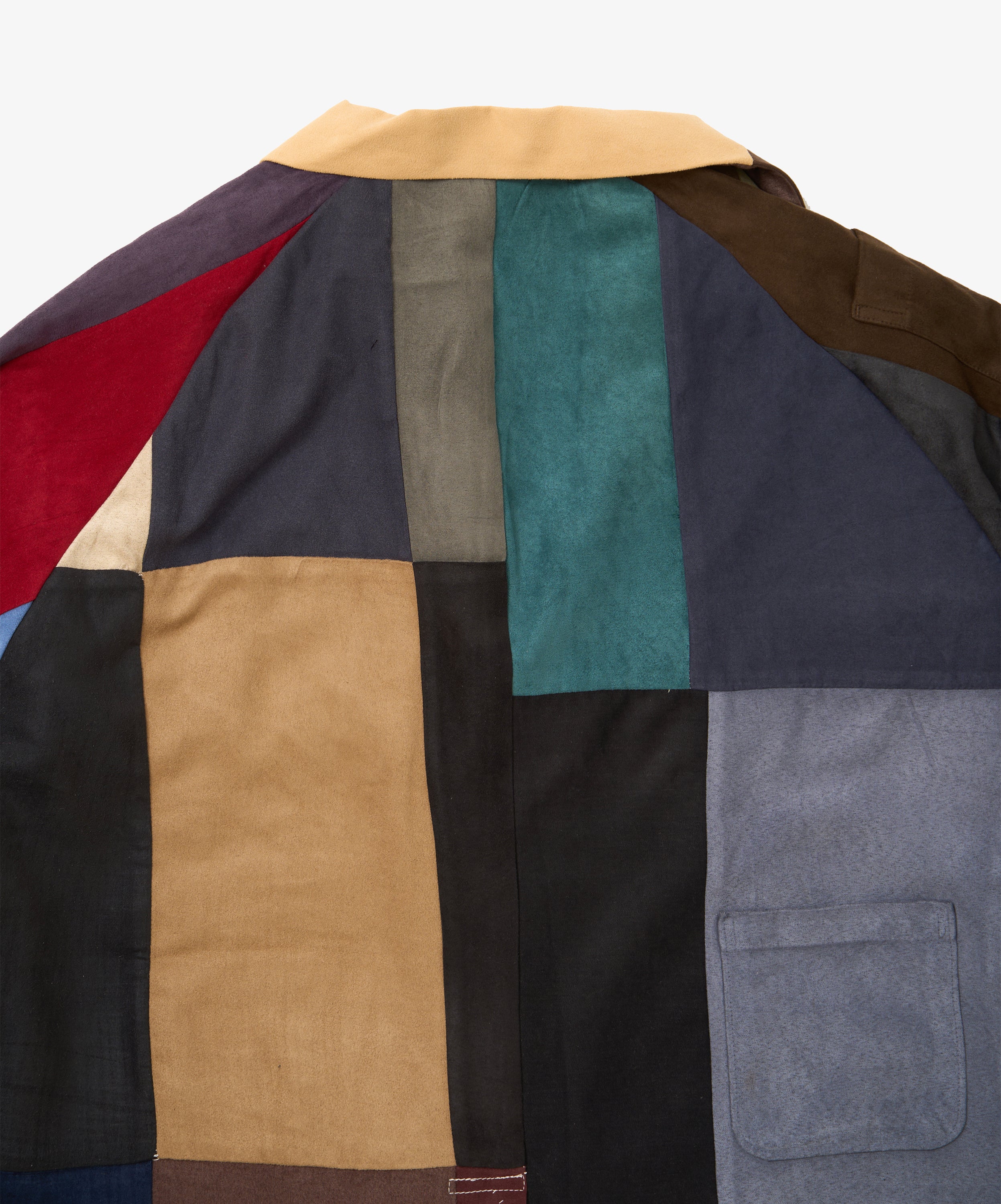 blazer faux suede nine