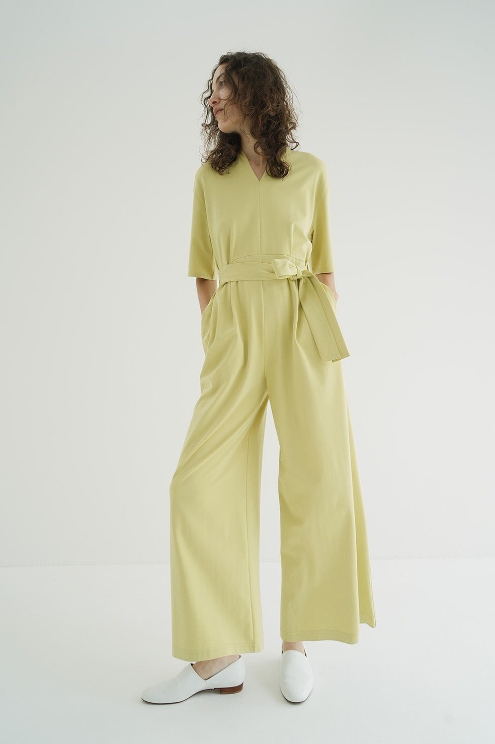 STAND COLLAR LOOSE ALL IN ONE
