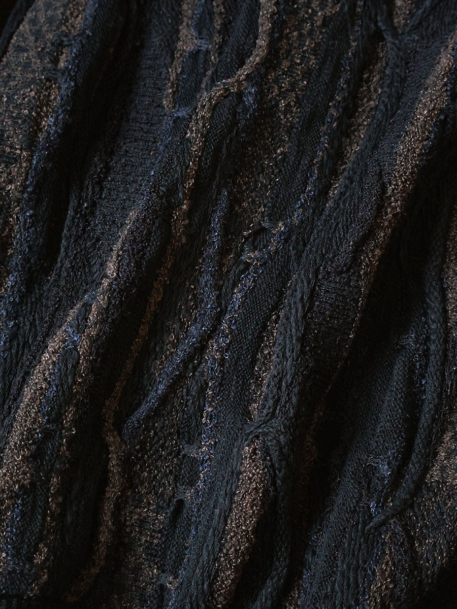 7G Knit GAUDY Short Cardigan