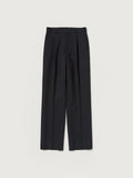 TENSE WOOL DOUBLE CLOTH SLACKS