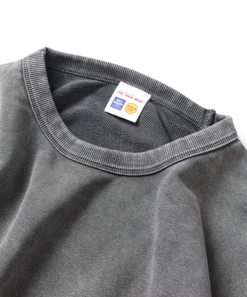 13 oz HEAVY WEIGHT heavyweight pigment-dyed crewneck sweatshirt