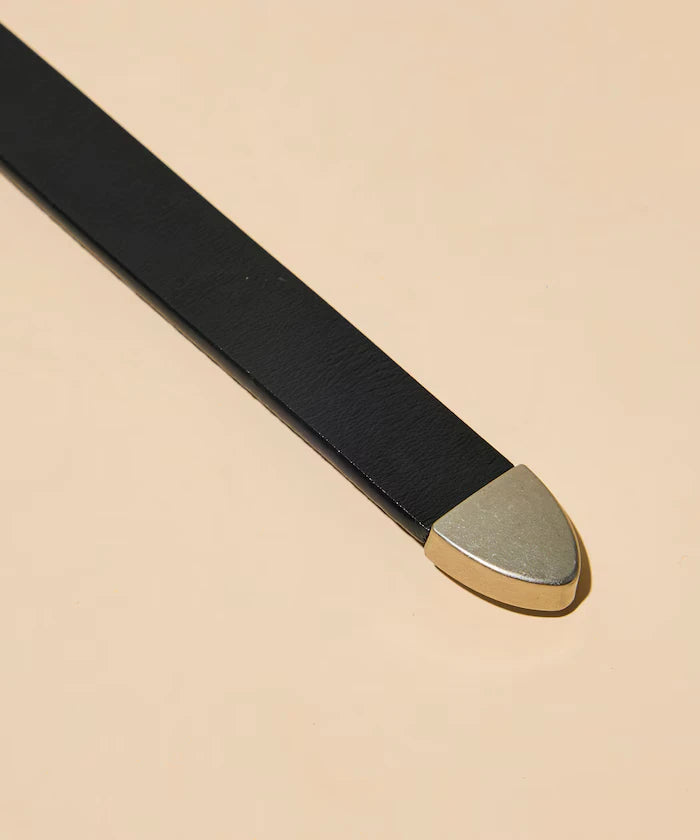 Cowhide Western Narrow Belt