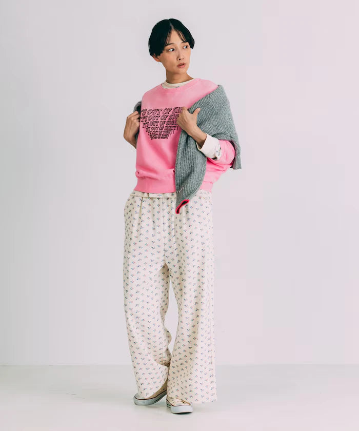 Fade Print Dolman Sweat