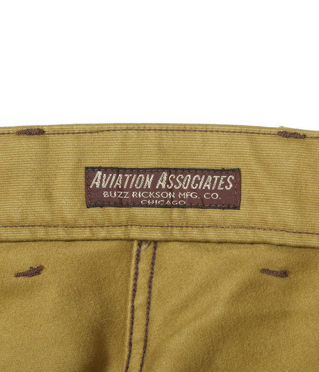 AVIATION ASSOCIATES JUNGLE CLOTH ARMY WORKING TROUSERS