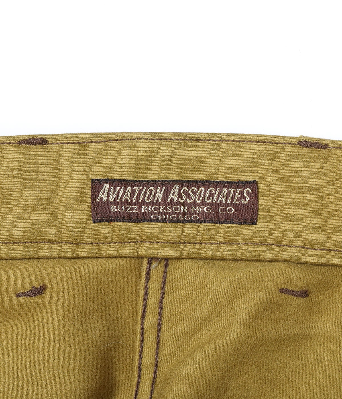 AVIATION ASSOCIATES JUNGLE CLOTH ARMY WORKING TROUSERS