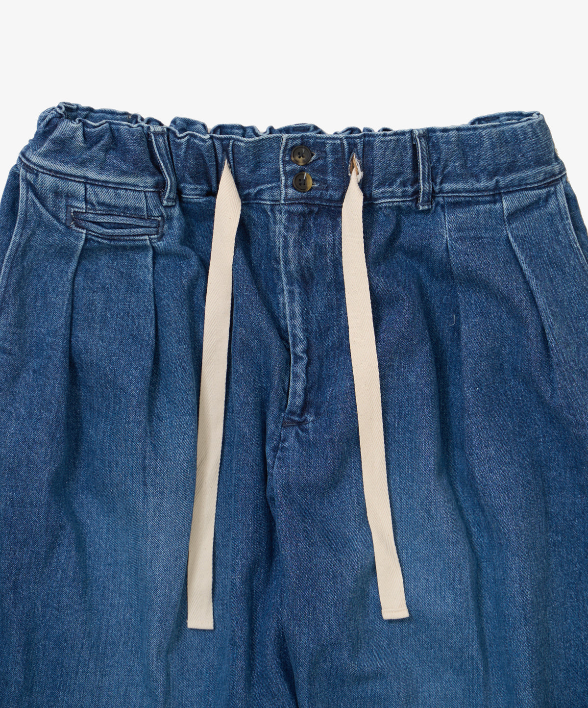 hakama pants denim damaged