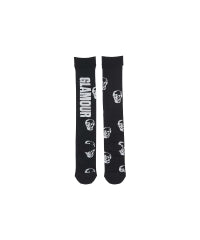 SKULL Sheer High Socks