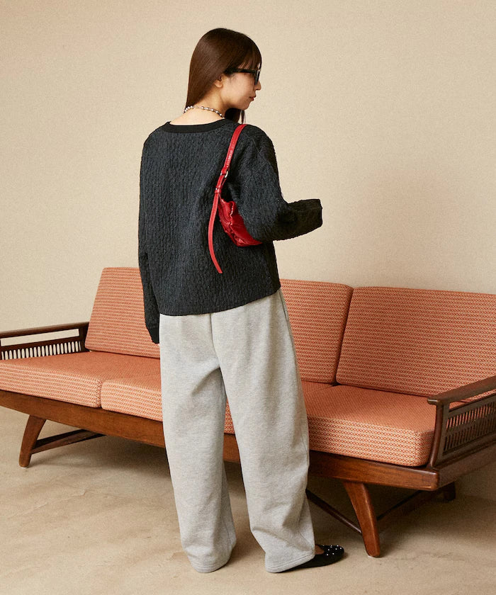 Brushed Back Sweat Curve Pants Limited Edition