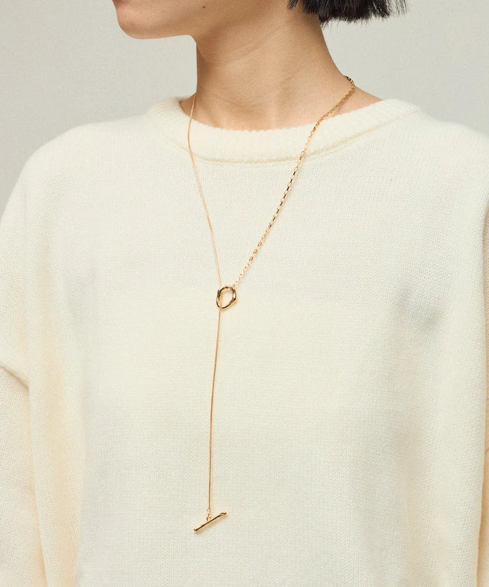 Double Chain Mantle Necklace
