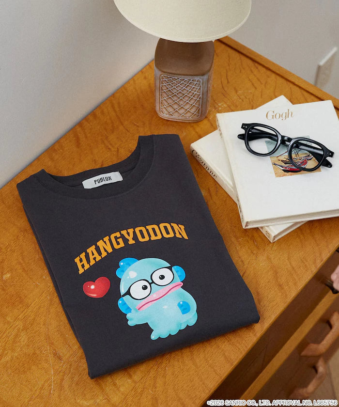 "SANRIO CHARACTERS" College Style Printed T-Shirt Limited Edition