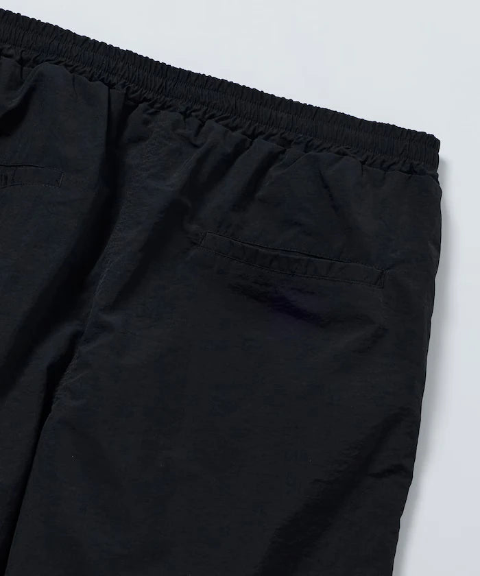 Nylon Medium Length Baggy Shorts