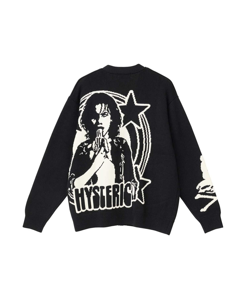 HYSTERIC WOMAN Braided Cardigan