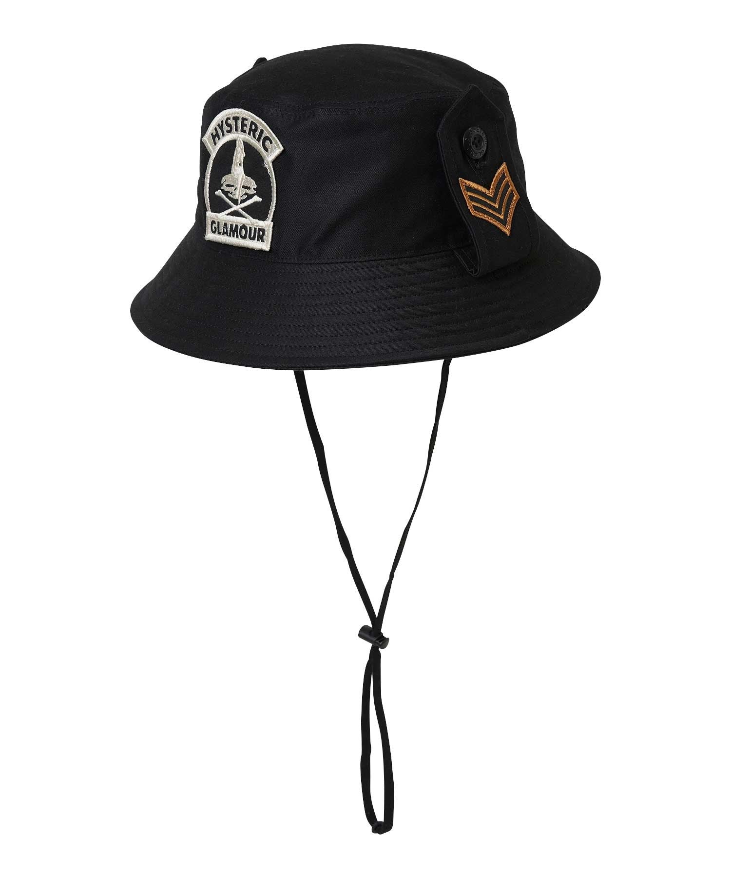 Woman On Skull Patch Bucket Hat