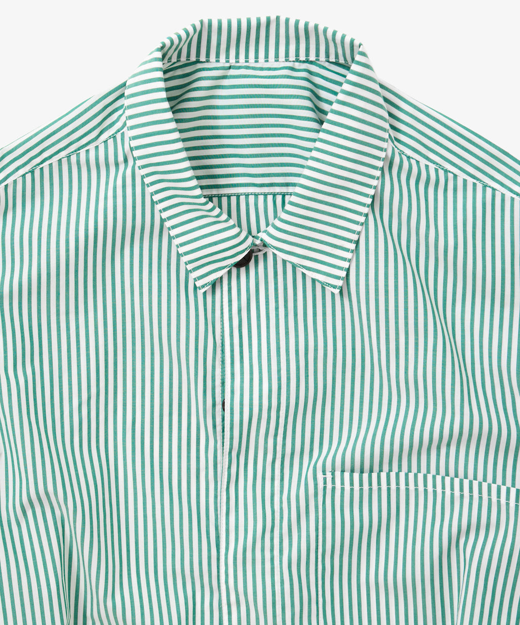 all-in-one green stripe size l