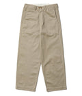MODUCT BAGGY TROUSERS, COTTON, KHAKI, TYPE-Ⅰ