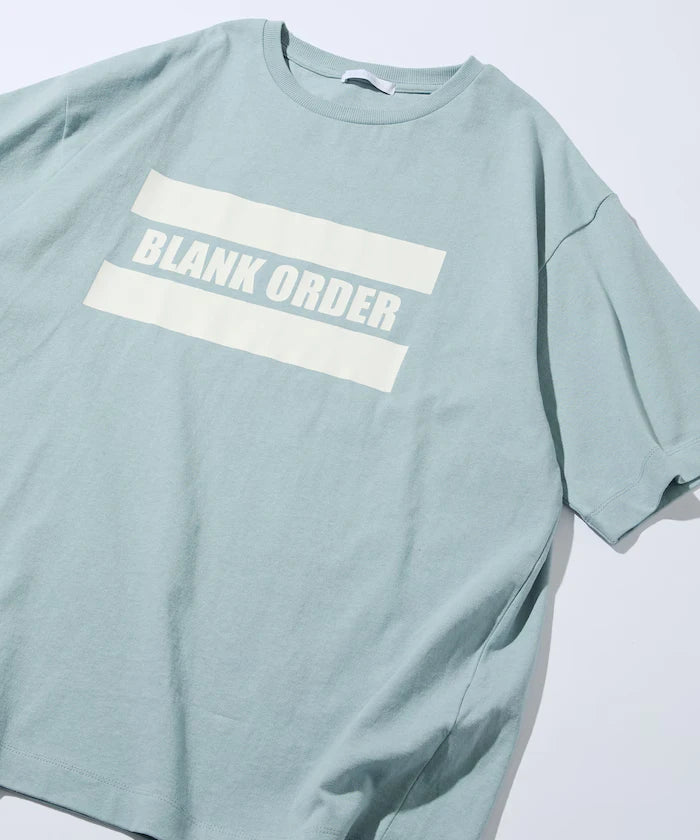 6oz Front Logo Print Crew Neck T-Shirt / Back Print T-Shirt PRINT BURGER