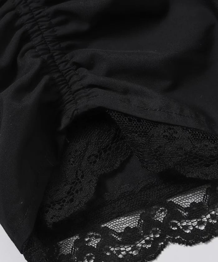 Handkerchief Sleeve Shirring Blouse