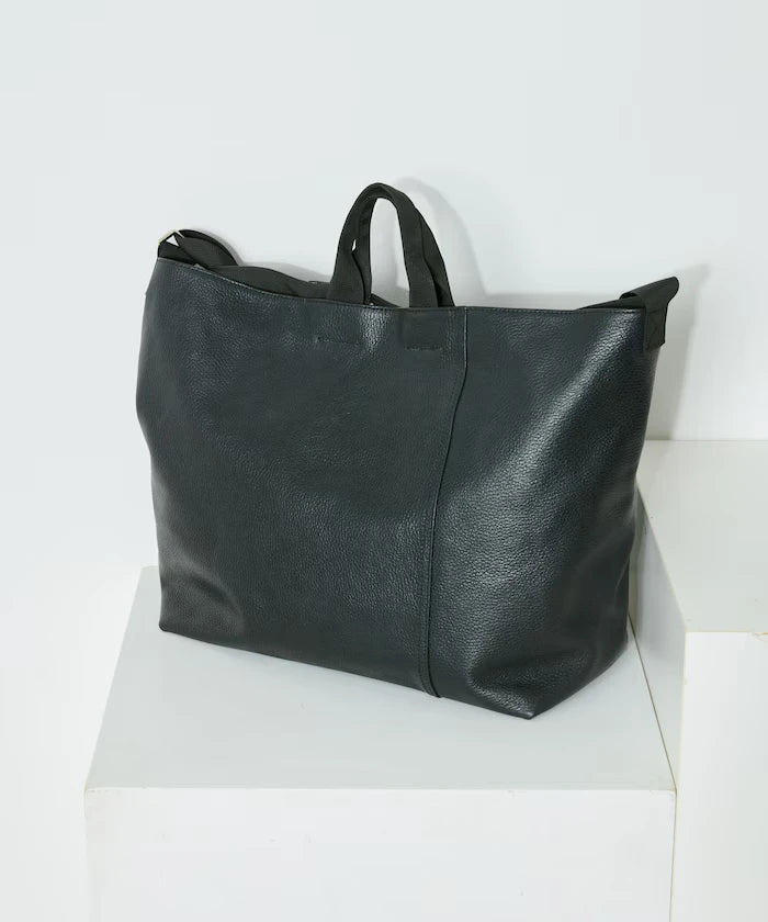 2WAY Leather Messenger Bag