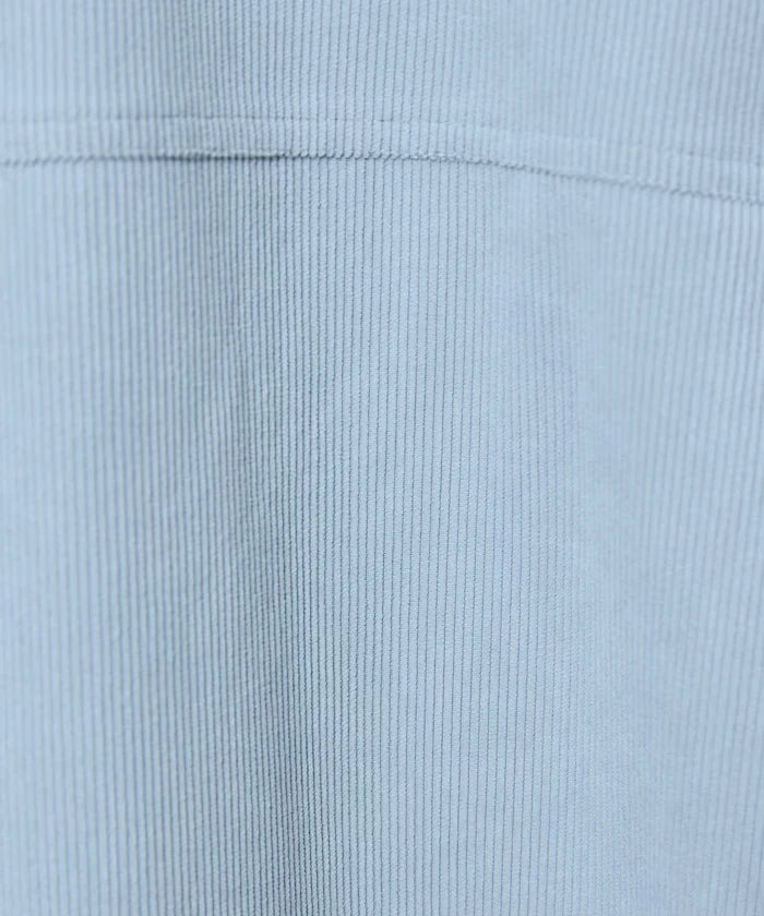 Big Silhouette Corduroy Shirt