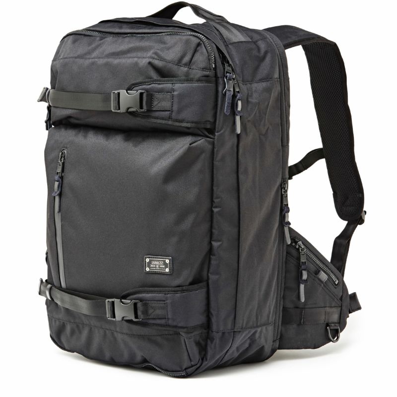 CORDURA DOBBY 305D 3WAY BACK PACK sizeL/BLACK