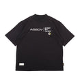 CORDURA MOCK NECK GOLF SERIES/ BLACK