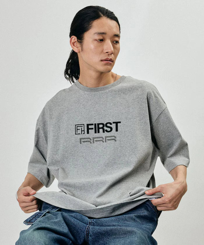 6 oz Front Logo Print Crew Neck T-Shirt / Print T-Shirt PRINT RRR